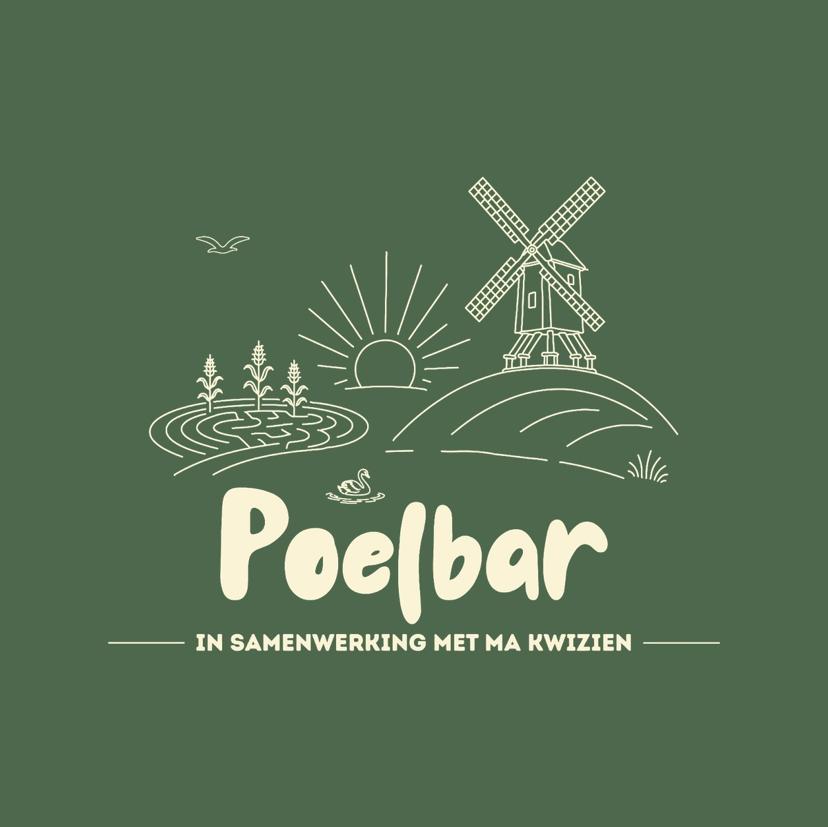 Cover in de stijl van het Poelbar Magazine